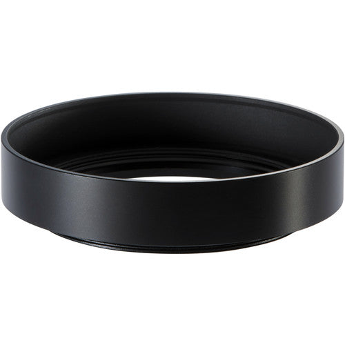Voigtlander round metal lens hood in black for the Nokton 40mm