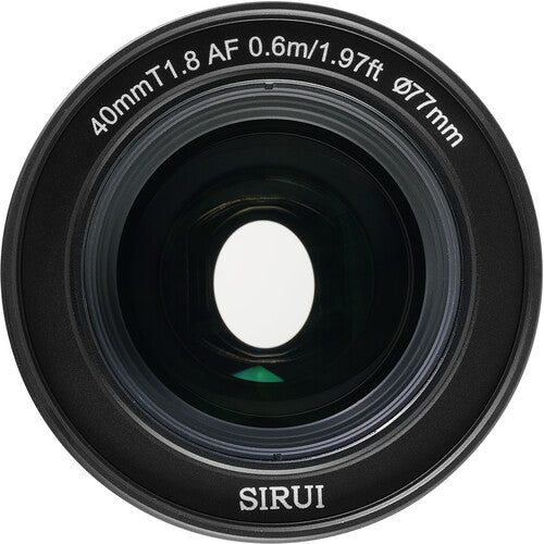 RENTAL ! SIRUI 40mm T1.8 1.3x APSC ANAMORPHIC AUTOFOCUS lens