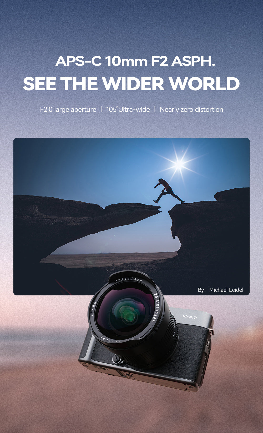 TTArtisan APS-C 10mm f/2: 105 degree ultra-wide view with near-zero distortion