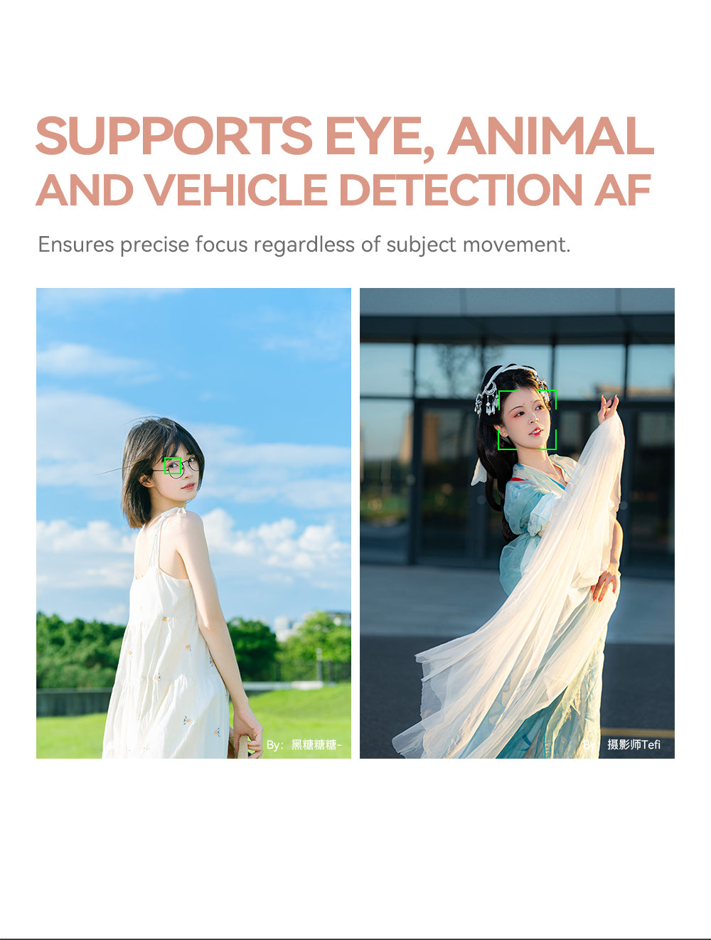 TTArtisan AF 75mm f/2 supports eye, animal and vehicle detection autofocus, sample portraits