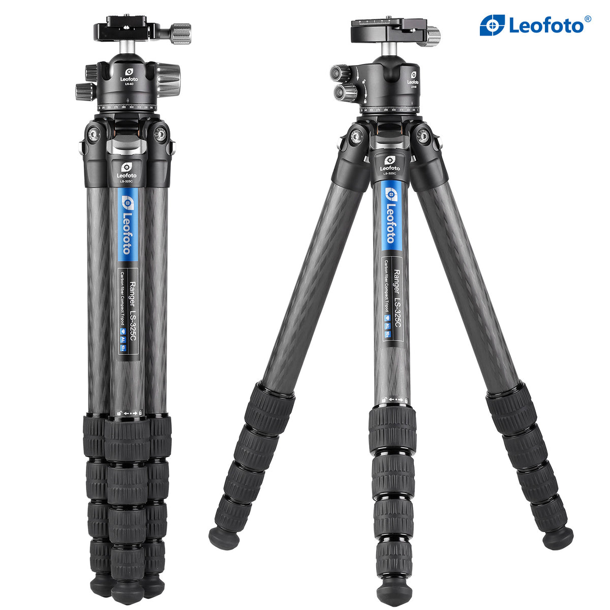 Leofoto LS-325C + LH-40 tripod