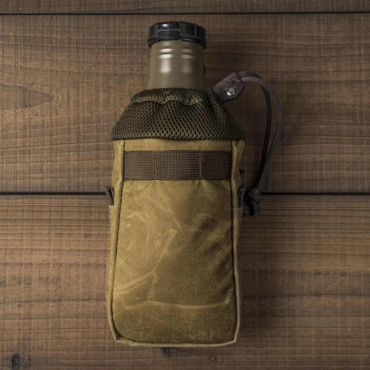 WOTANCRAFT External module - DRAWSTRING POUCH, Khaki Brown