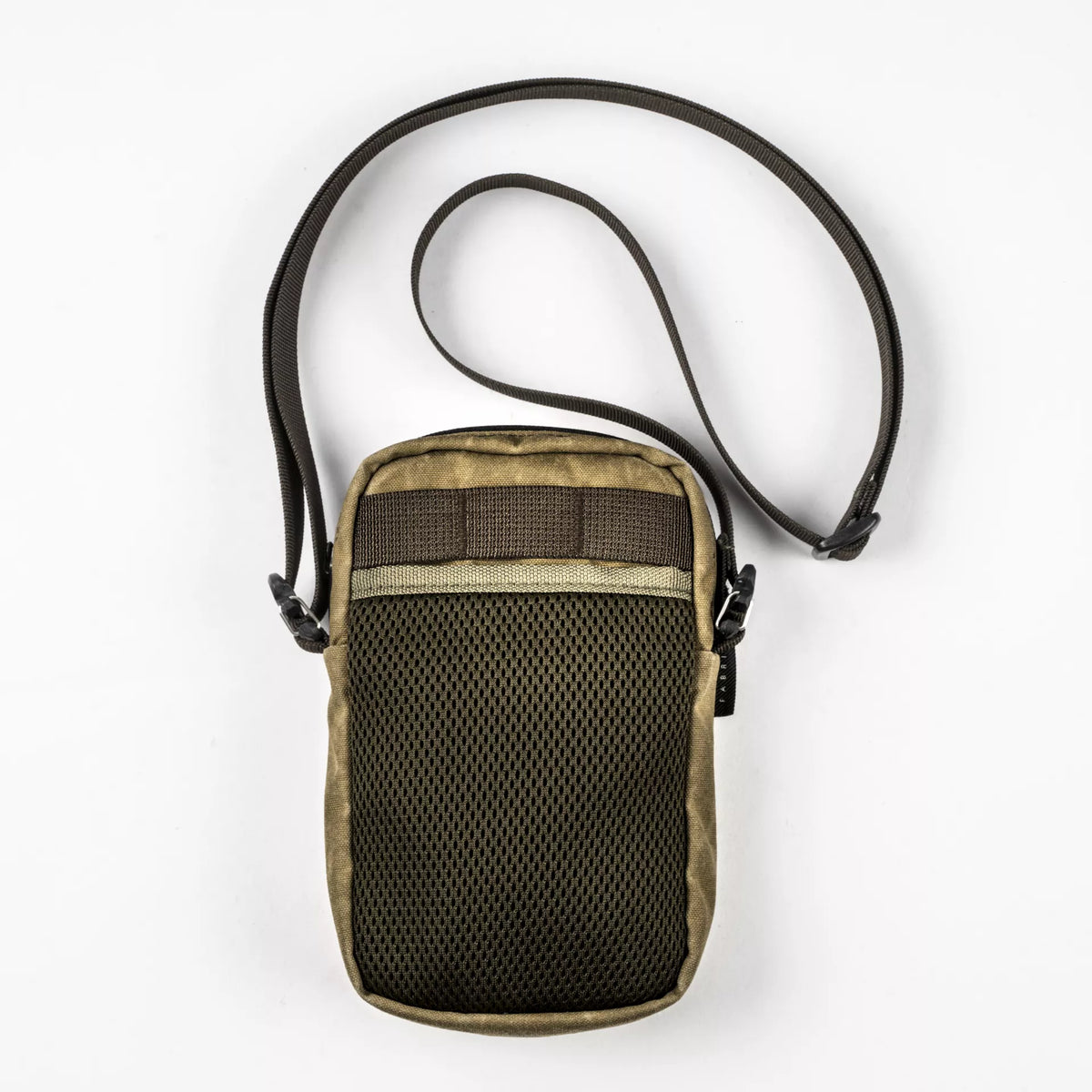 Wotancraft Armor 9 khaki zipper pouch with its detachable shoulder strap