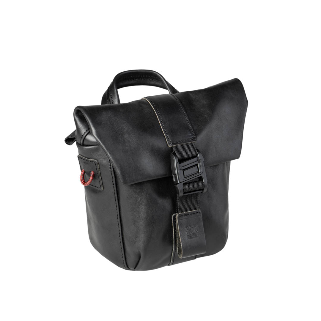 SALE ! WOTANCRAFT Travel Camera Bag "PILOT" 2L, FULL LEATHER
