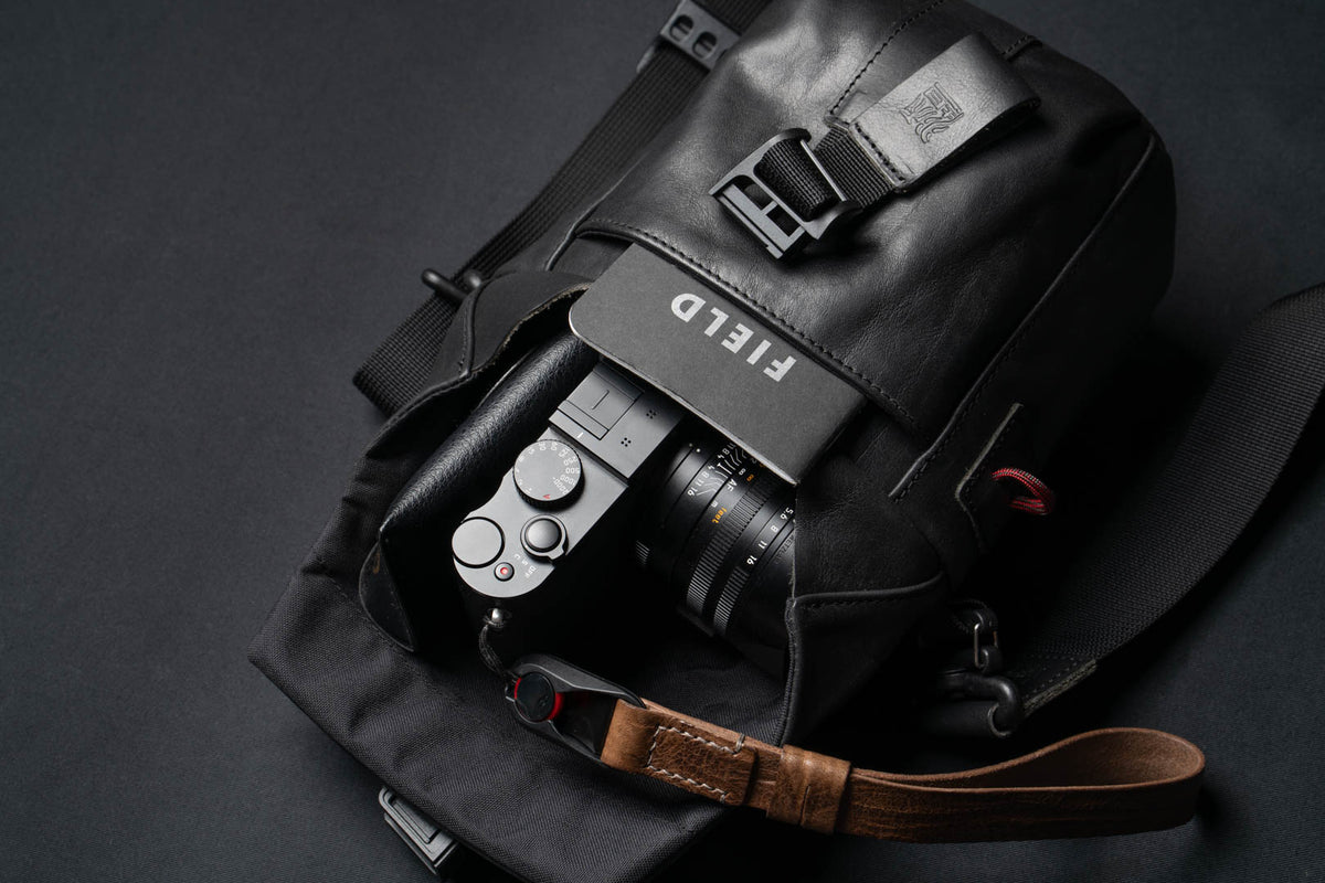 SALE ! WOTANCRAFT Travel Camera Bag "PILOT" 2L, FULL LEATHER