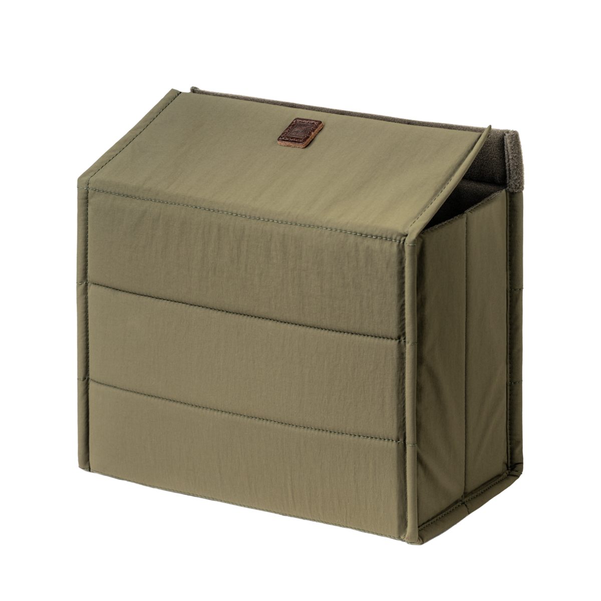 Wotancraft camera insert for the Lightning Rider bag in olive green