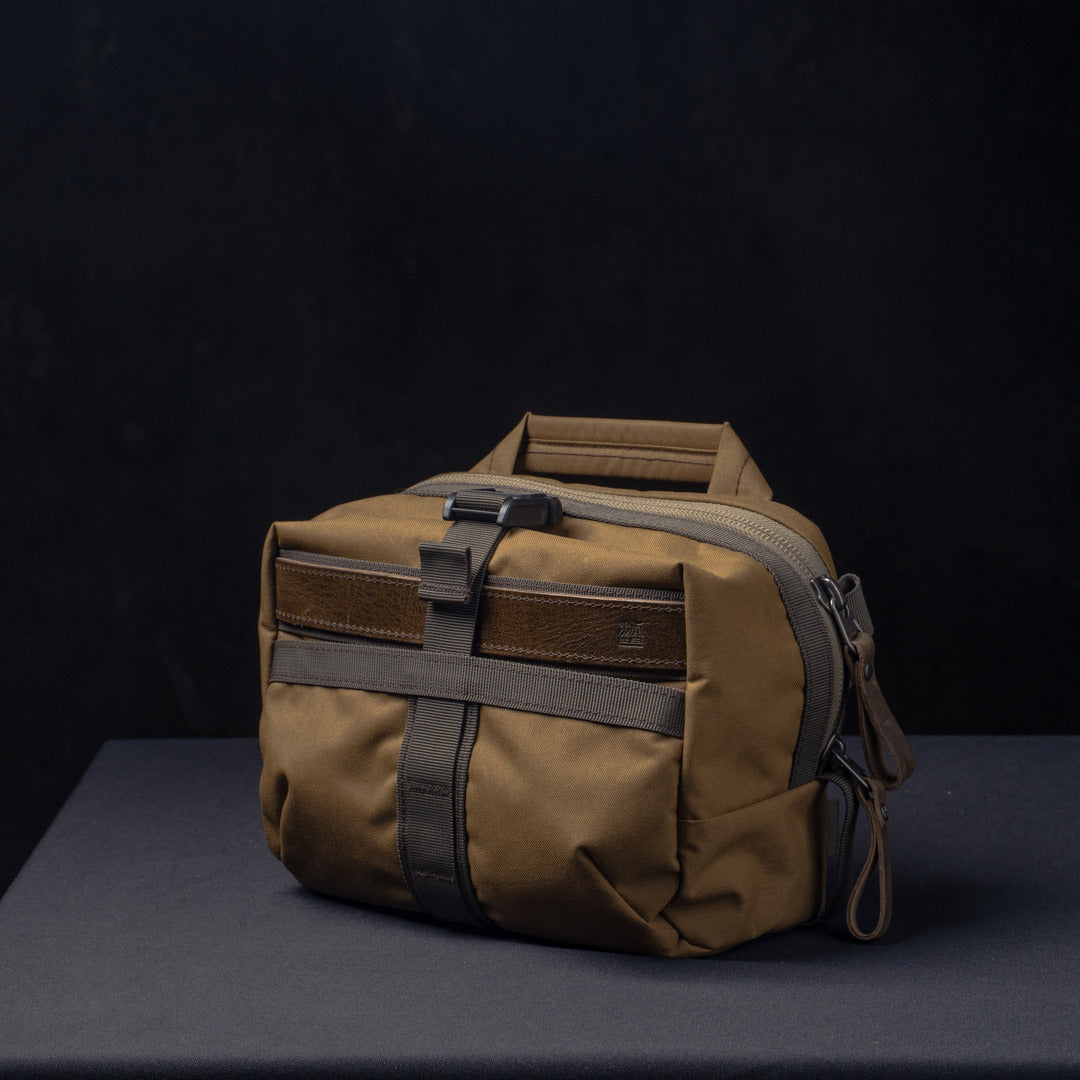 WOTANCRAFT Sling Bag "MINI RIDER" v2, 4.5L, Khaki Brown