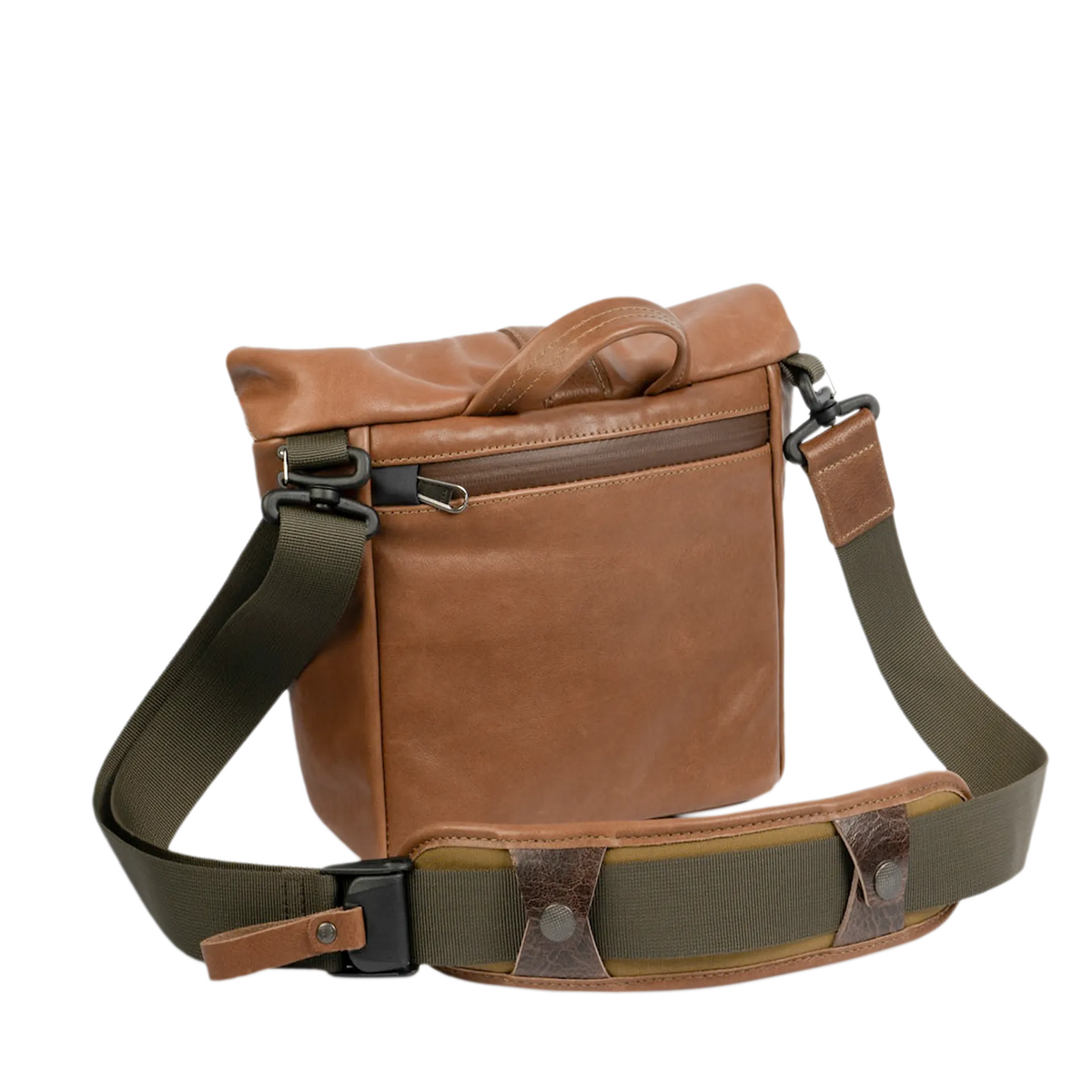 SALE ! WOTANCRAFT Travel Camera Bag "PILOT" 3.5L, FULL BROWN LEATHER