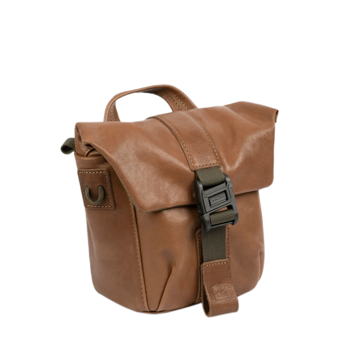 SALE ! WOTANCRAFT Travel Camera Bag "PILOT" 2L, FULL BROWN LEATHER