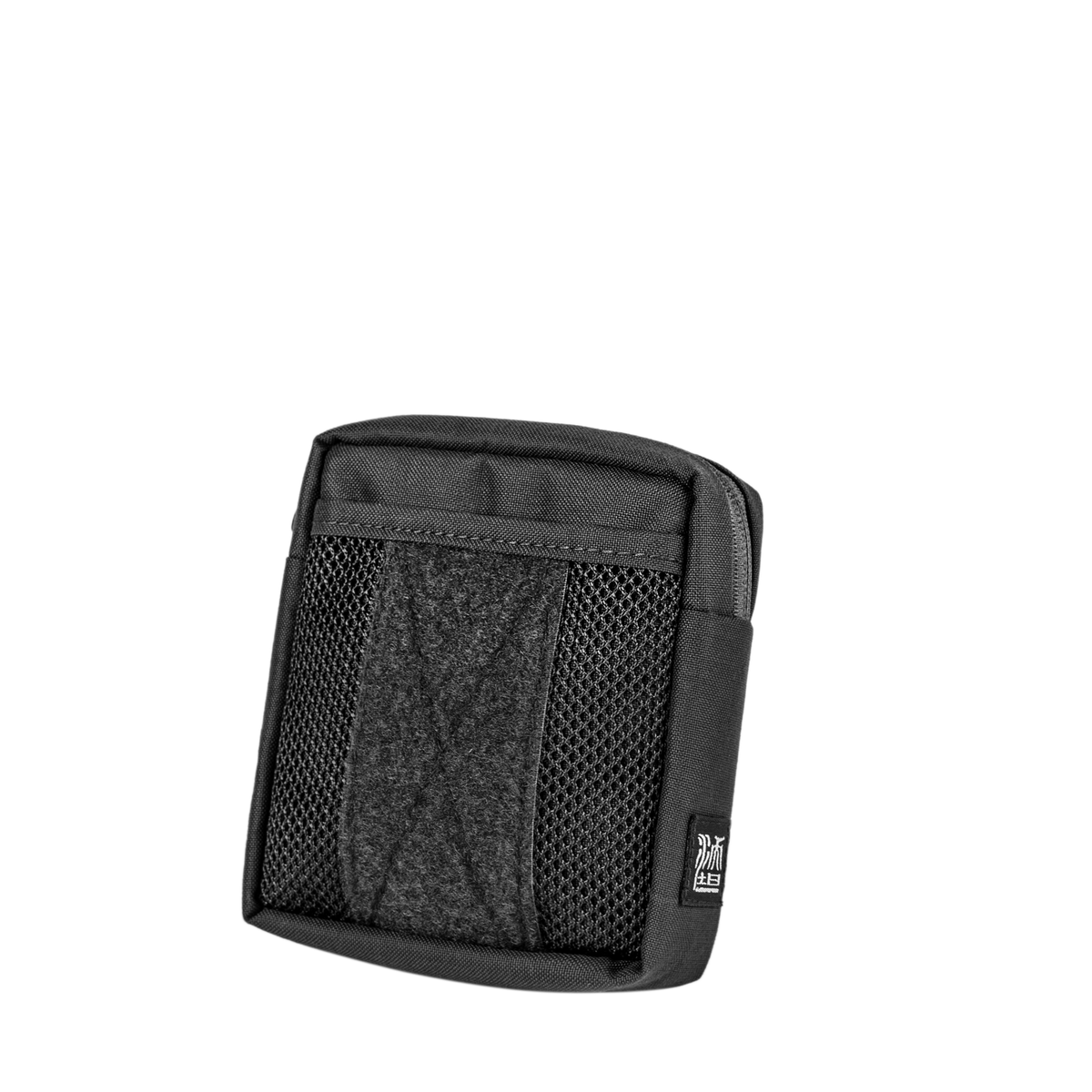 Wotancraft Armor 5 medium pocket in black Cordura with mesh front