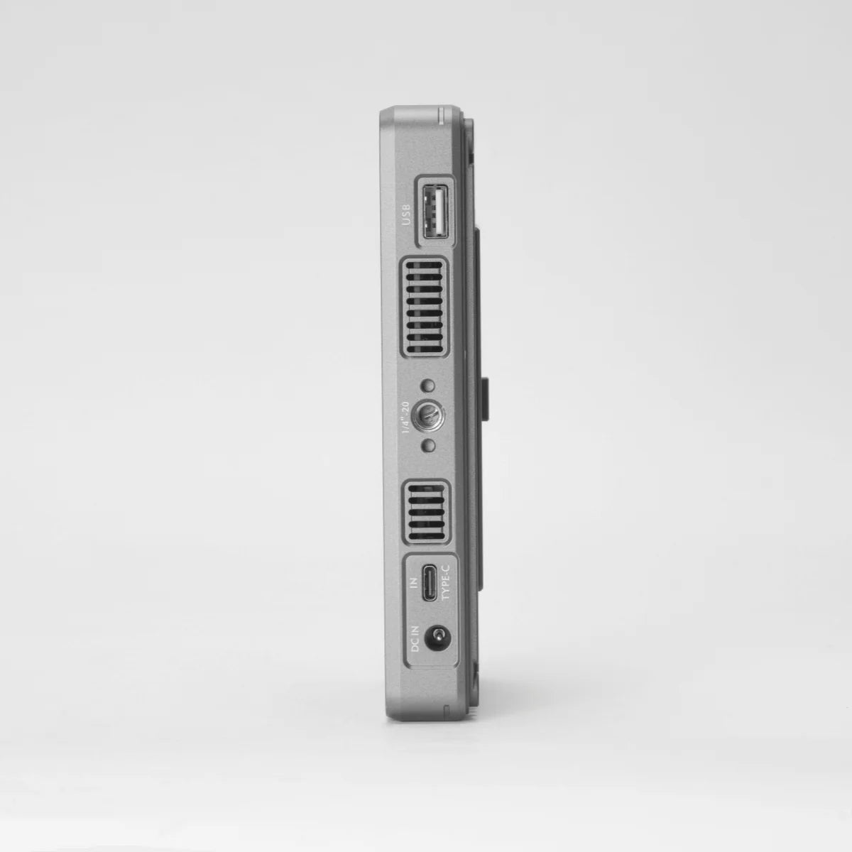 Viltrox DC-X monitor side view with HDMI, USB-C and DC ports