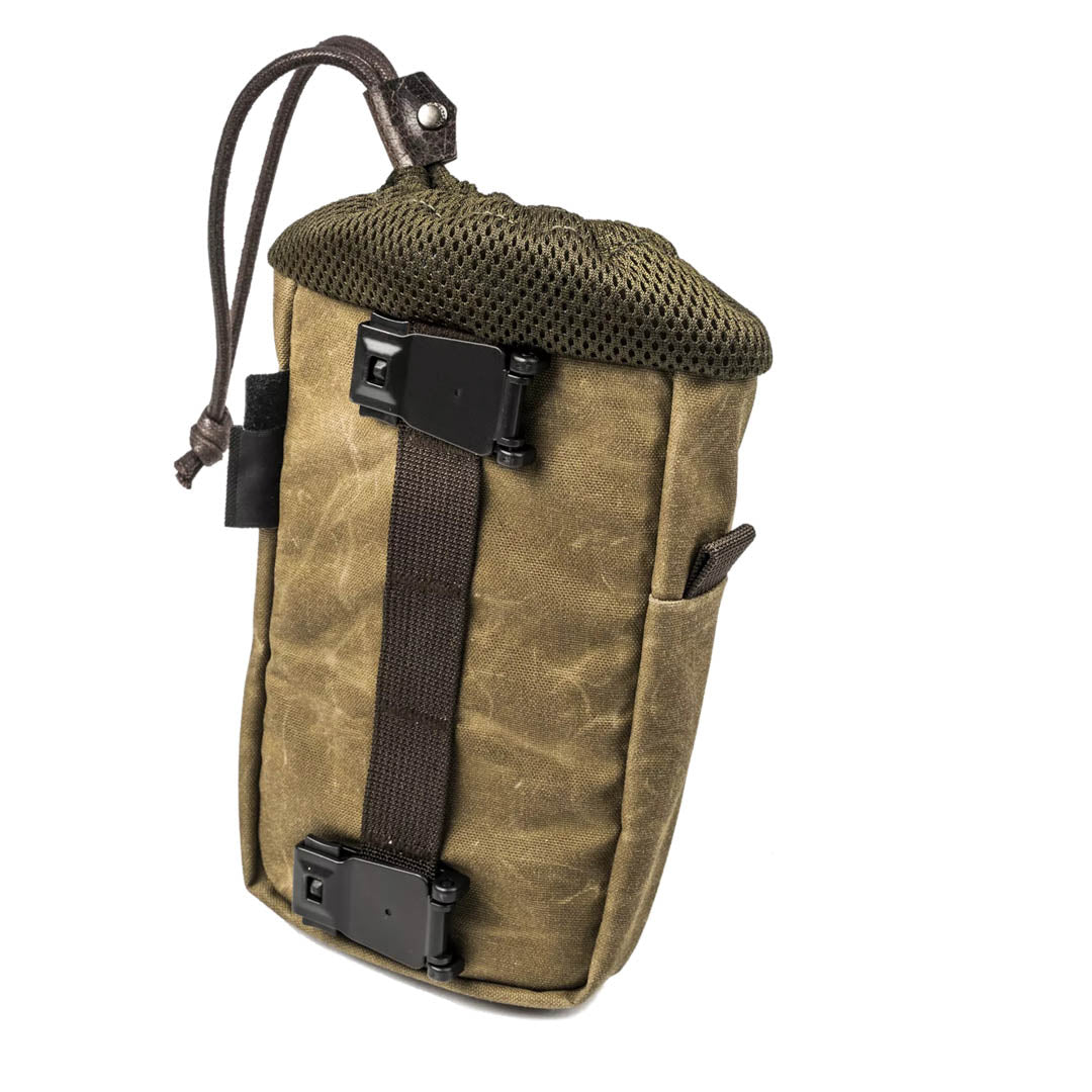 WOTANCRAFT External module - DRAWSTRING POUCH, Khaki Brown