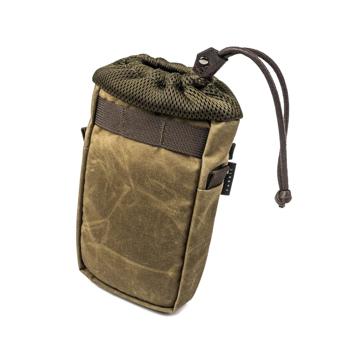 WOTANCRAFT External module - DRAWSTRING POUCH, Khaki Brown