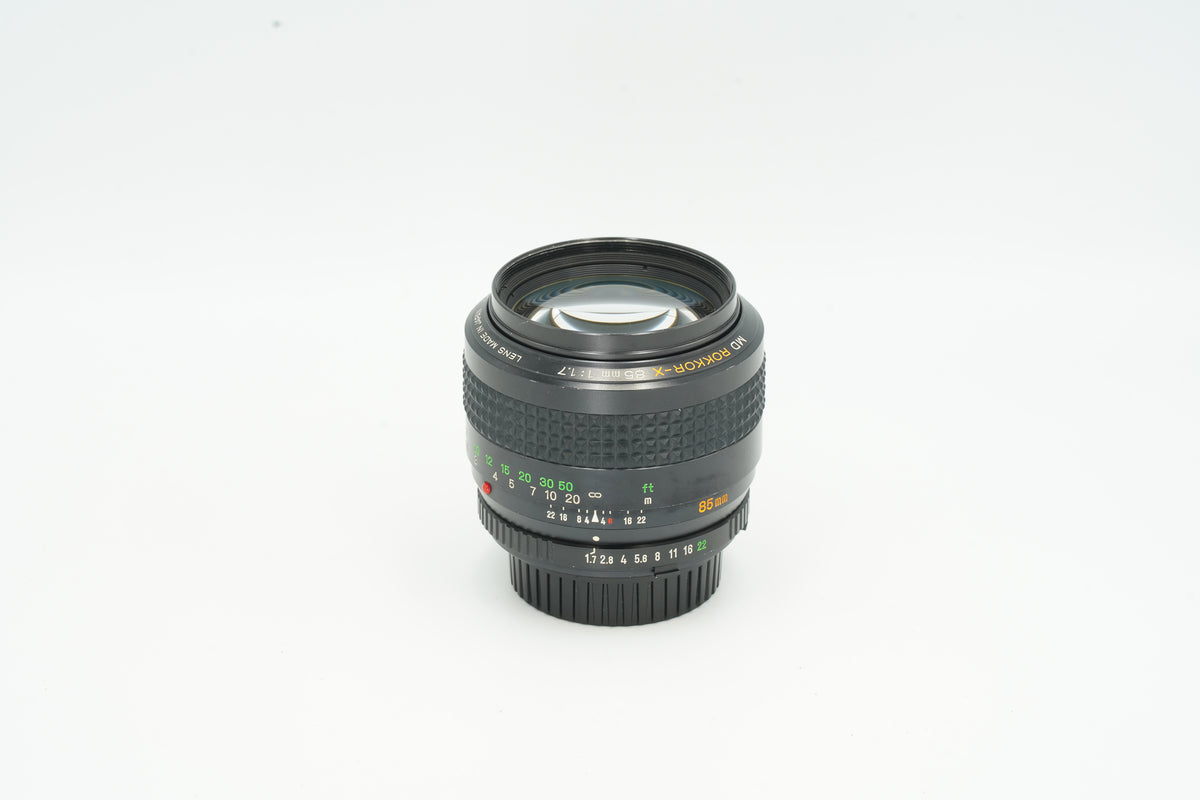Minolta MD Rokkor-X 85mm f1.8 Portrait Lens
