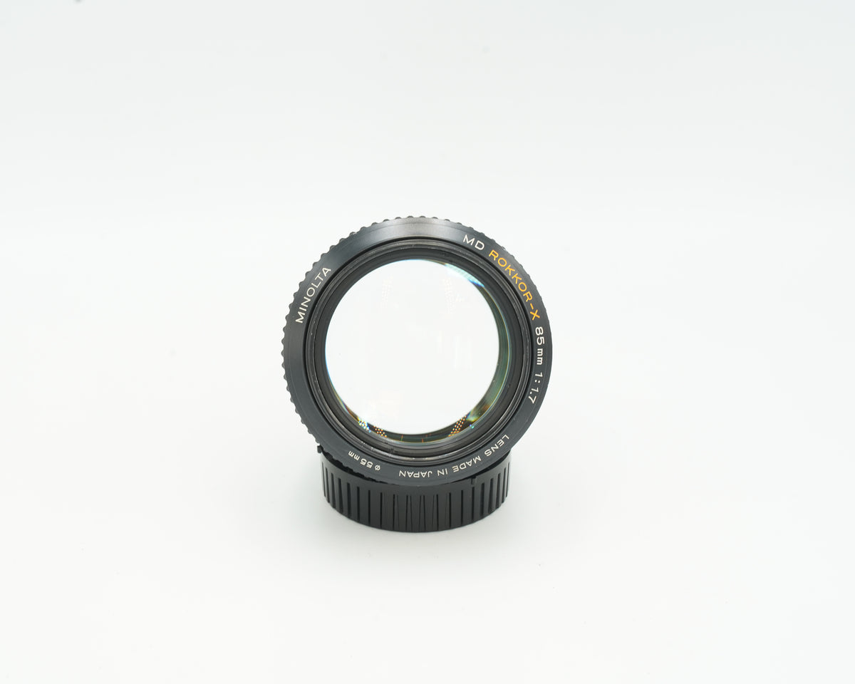 Minolta MD Rokkor-X 85mm f1.8 Portrait Lens