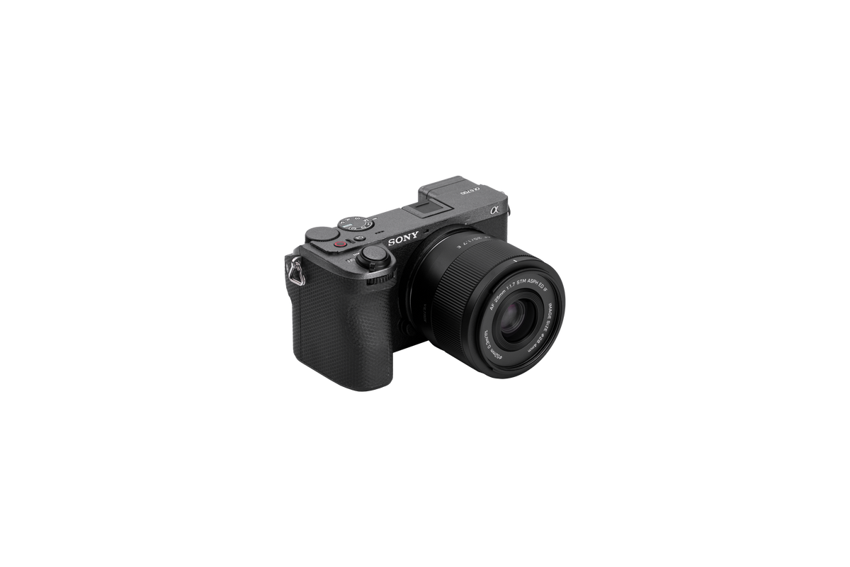 Viltrox Air AF 25mm f/1.7 mounted on a Sony A6700 camera