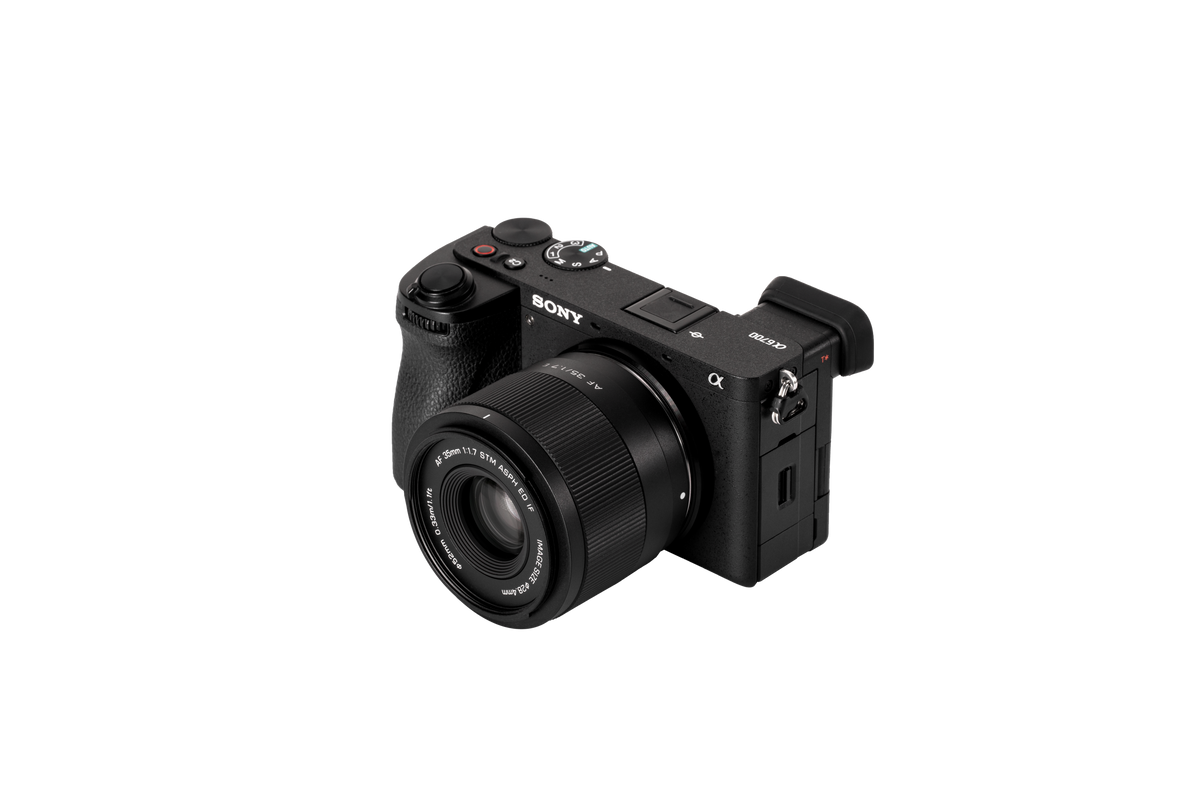 Viltrox Air AF 35mm f/1.7 mounted on a Sony A6700 camera