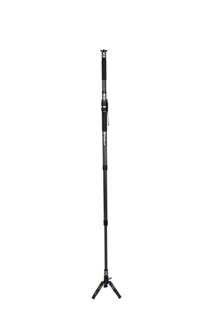 Sirui SVM-165 monopod at full height on its base