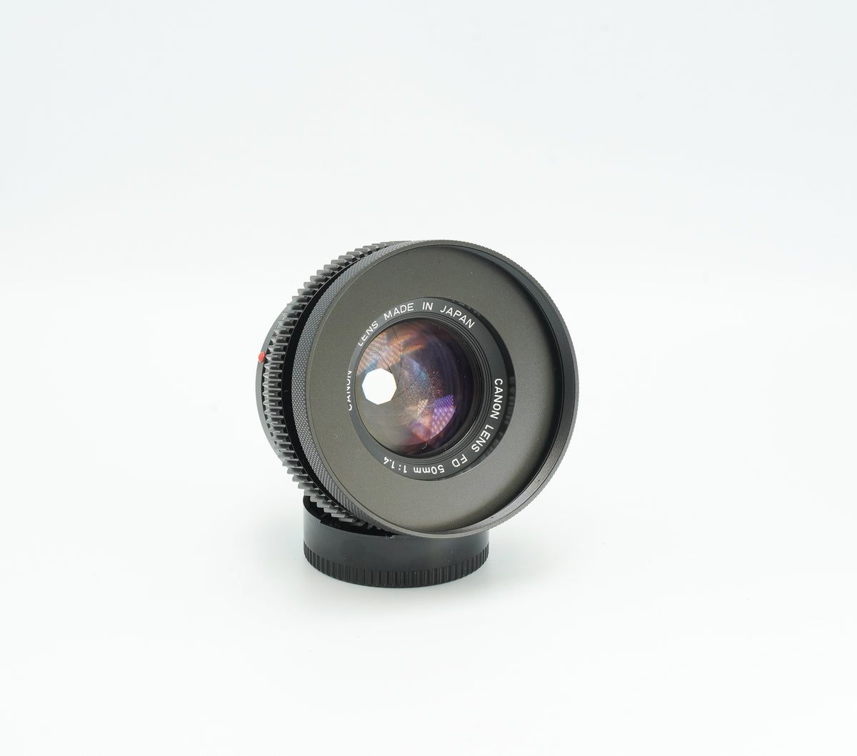 Canon nFD 50mm f1.4 with CINE MOD options
