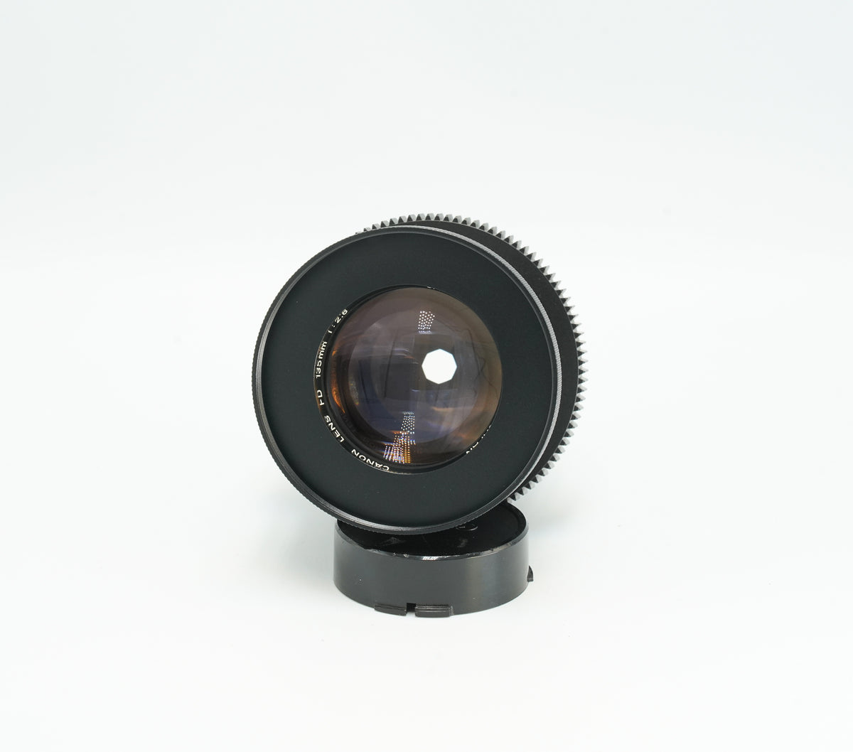 Canon nFD 135mm f2.8 with CINE MOD options
