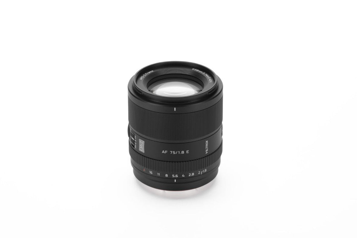 VILTROX AF 75mm f1.8 EVO, Sony E, APSC