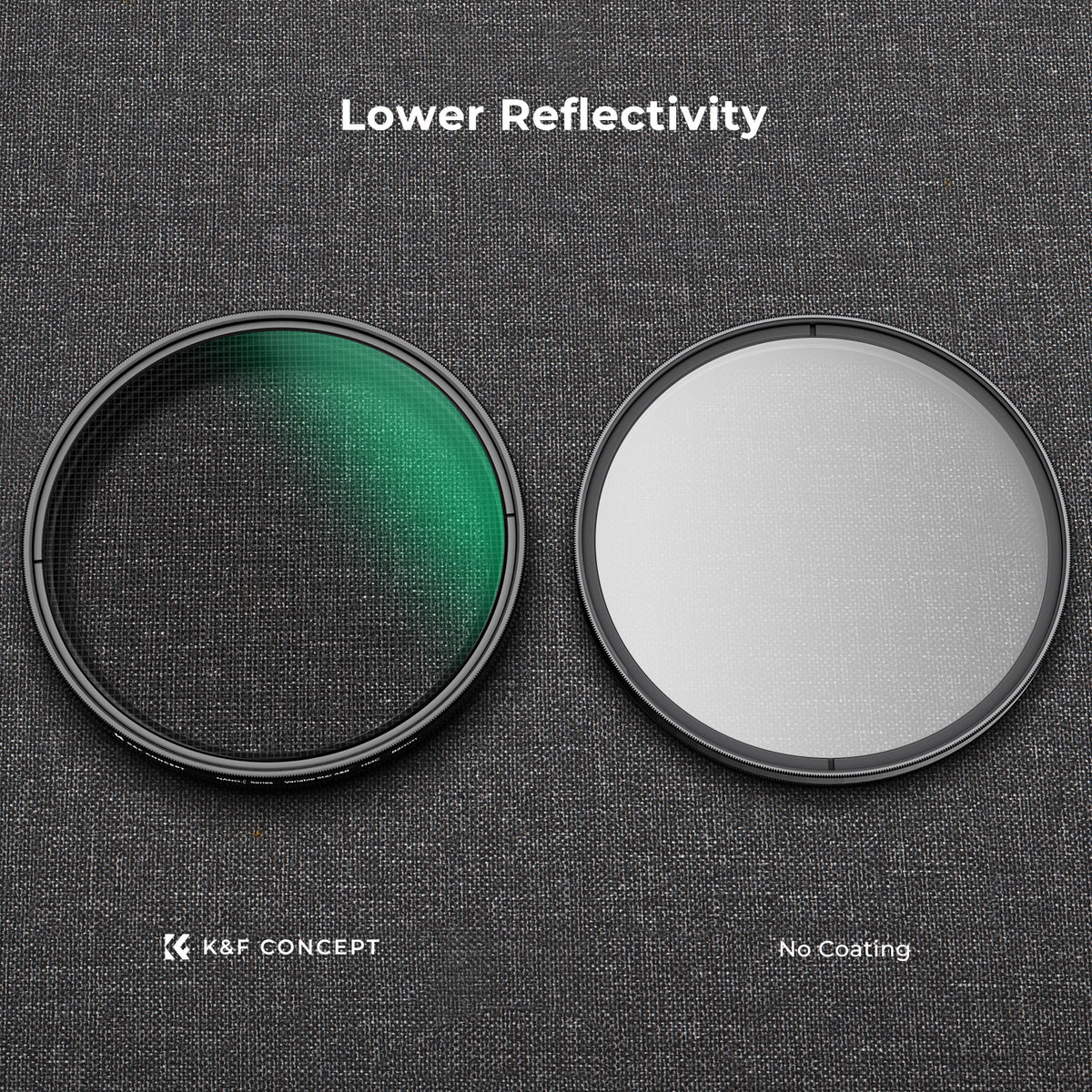 K&F CONCEPT 62mm VARIABLE STAR EFFECT Filter, high transmittance