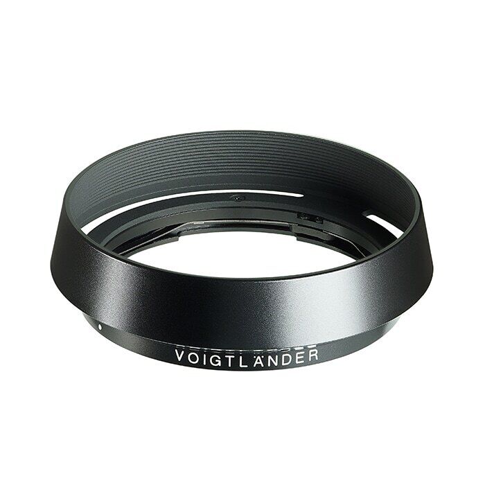 Voigtlander LH-13 metal lens hood in black, vented design