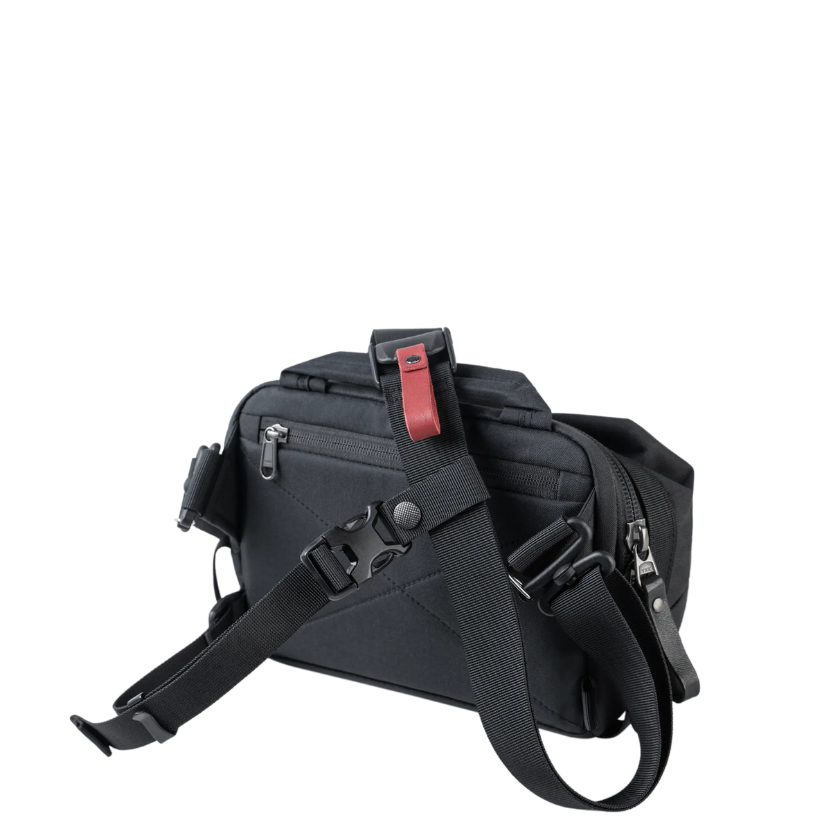 Wotancraft Mini Rider v2 black sling, rear view with strap, quick-release and side clip