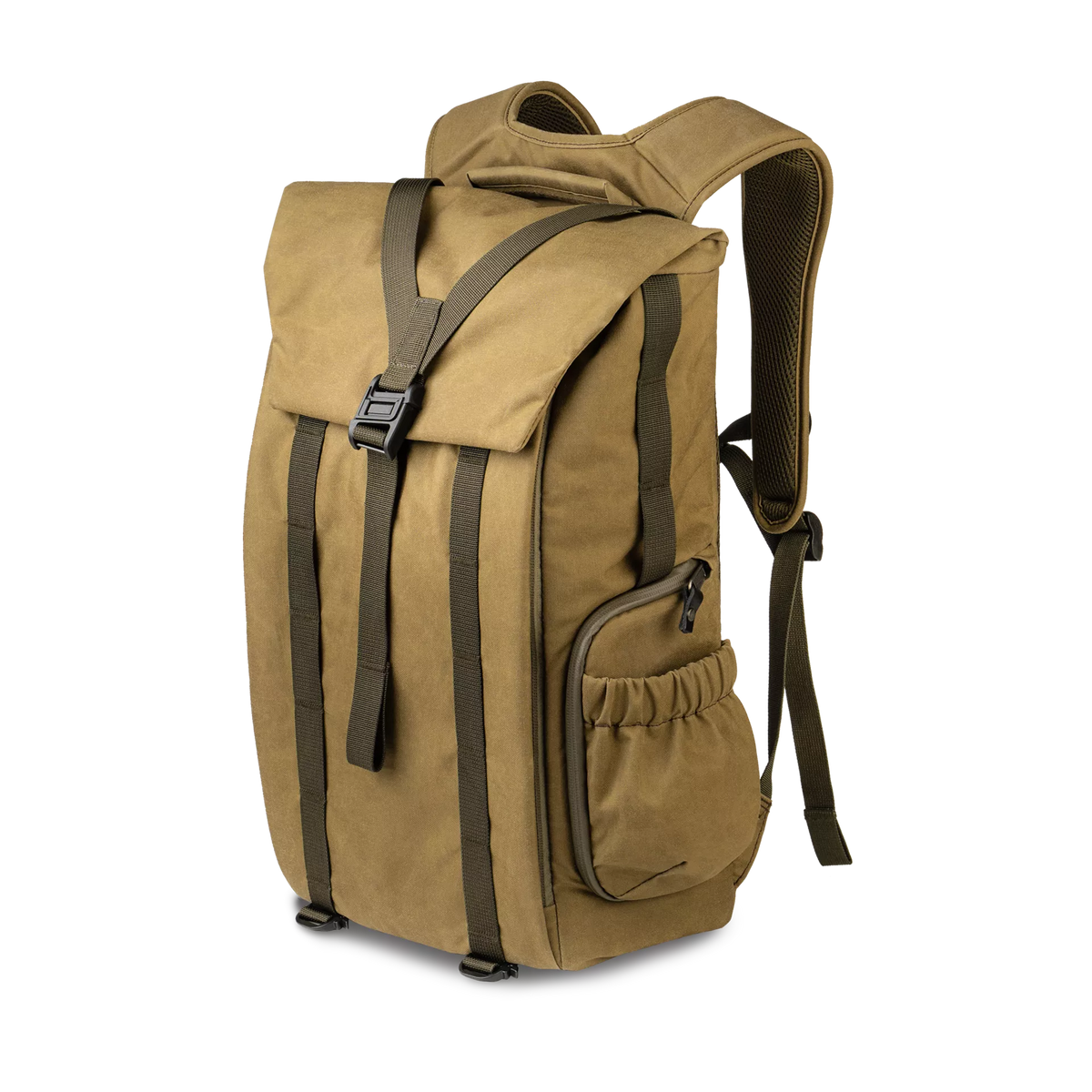 WOTANCRAFT Travel Camera Backpack "PILOT" 18L, KHAKI BROWN