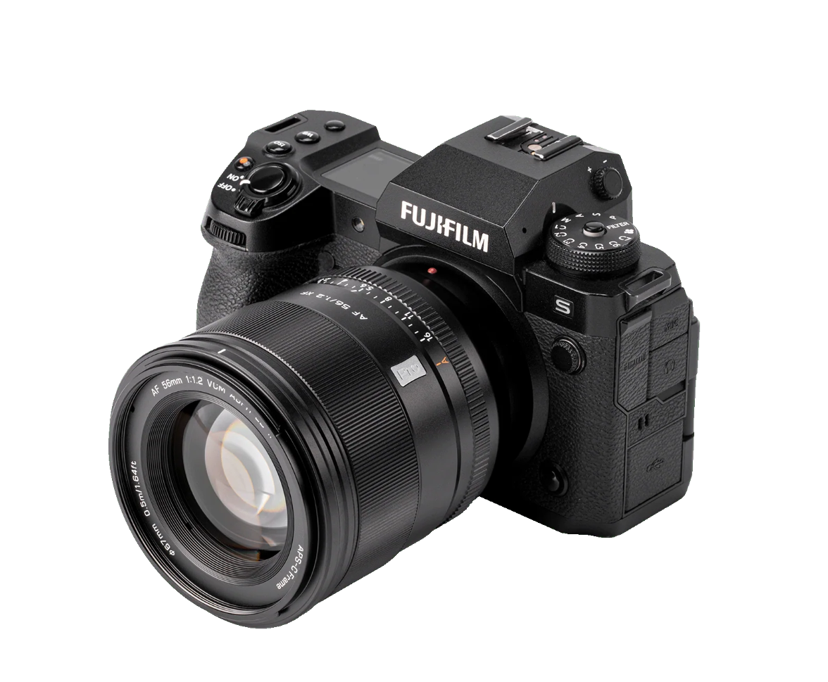 Viltrox AF 56mm f/1.2 Pro XF mounted on a Fujifilm X-H2S