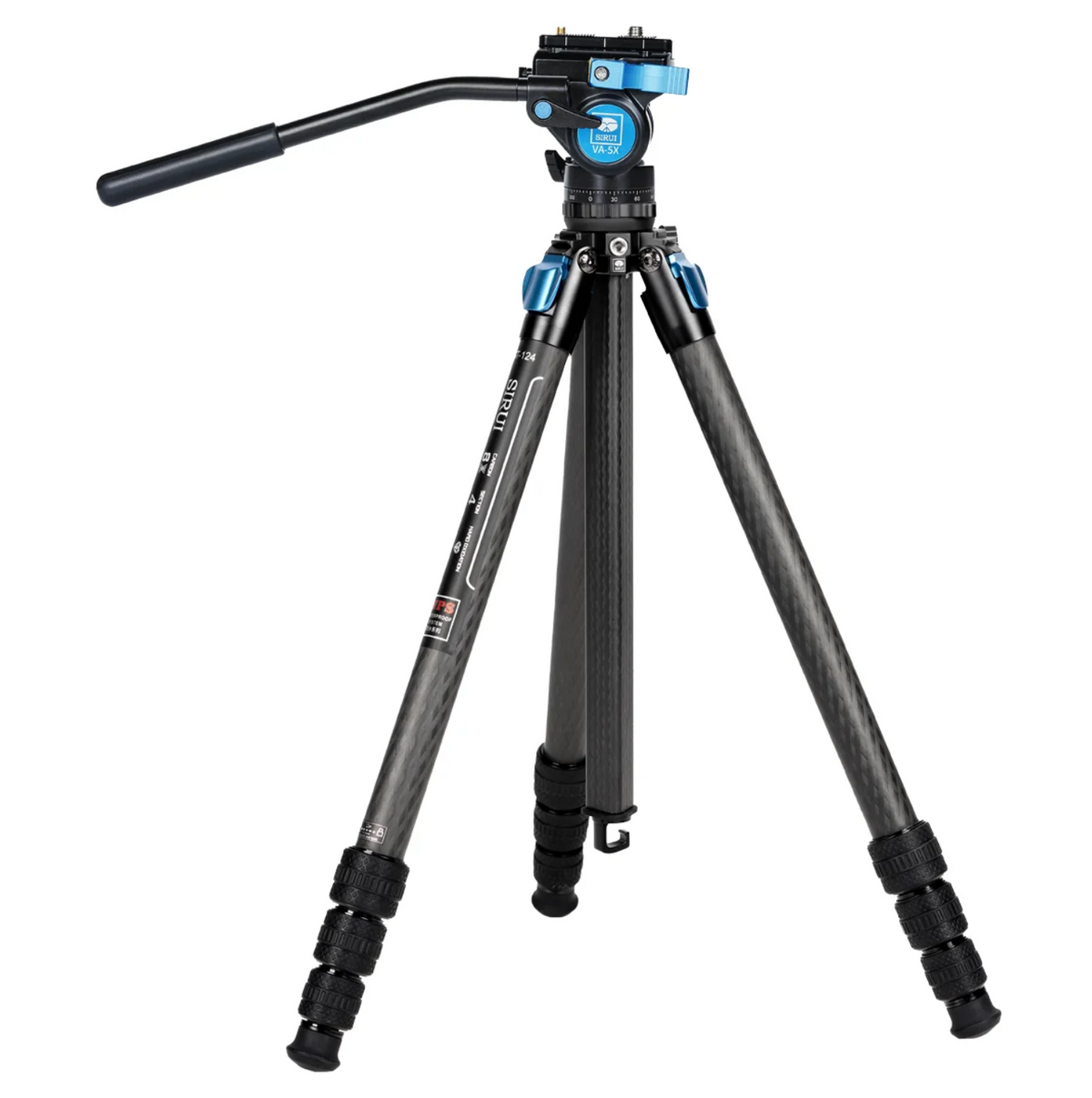 SIRUI ST-124 Compact quick release Video Tripod + VA5X Head
