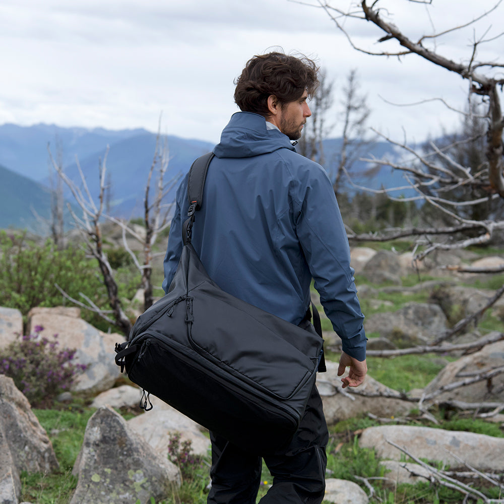 OneMo Travel Backpack lifestyle