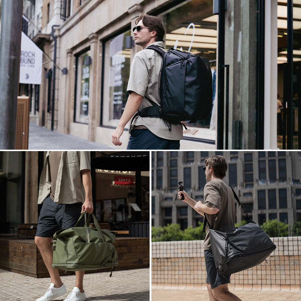 OneMo Travel Backpack lifestyle
