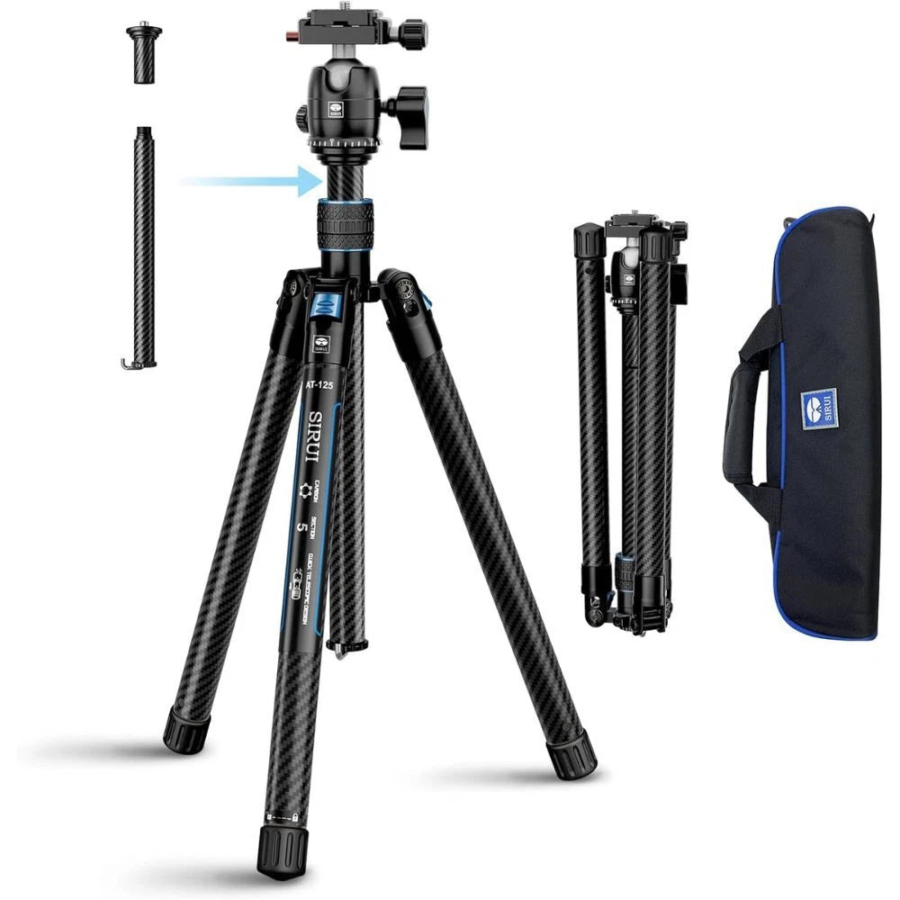 SIRUI AT-125+B-00K Super Compact Photography Tripod + Head