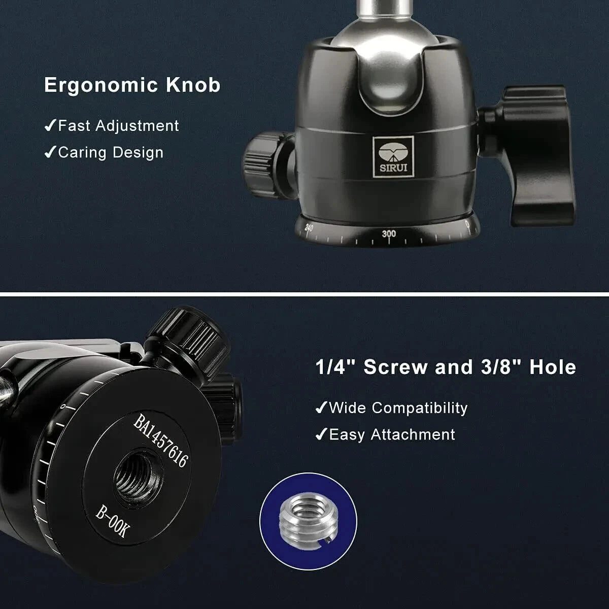 SIRUI B-00K Multi-purpose Ballhead