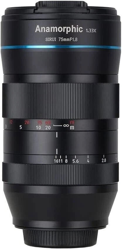 DISPLAY ! SIRUI 75mm F1.8 1.33x Anamorphic APS-C Lens, Sony E