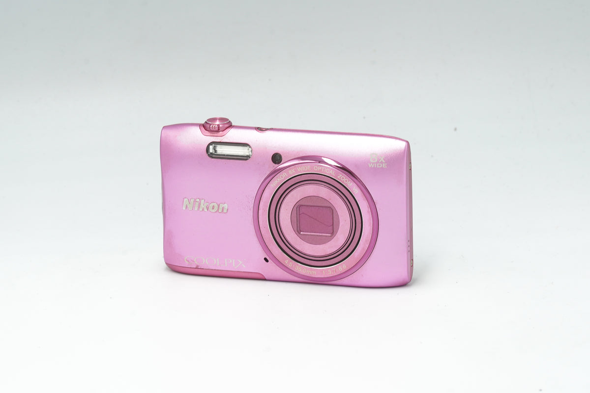 NIKON COOLPIX S3600, 20MP DIGITAL camera, PINK
