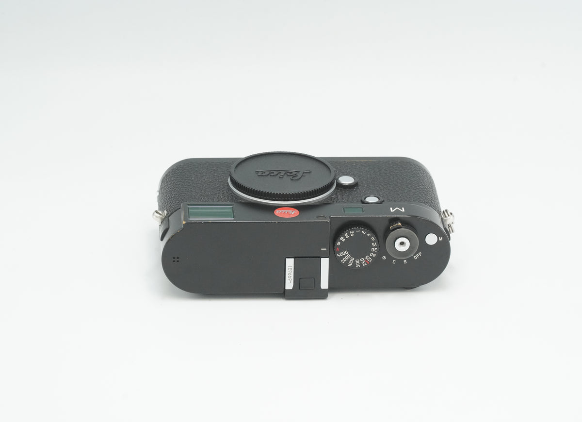 Leica M Typ 240 black, top plate view