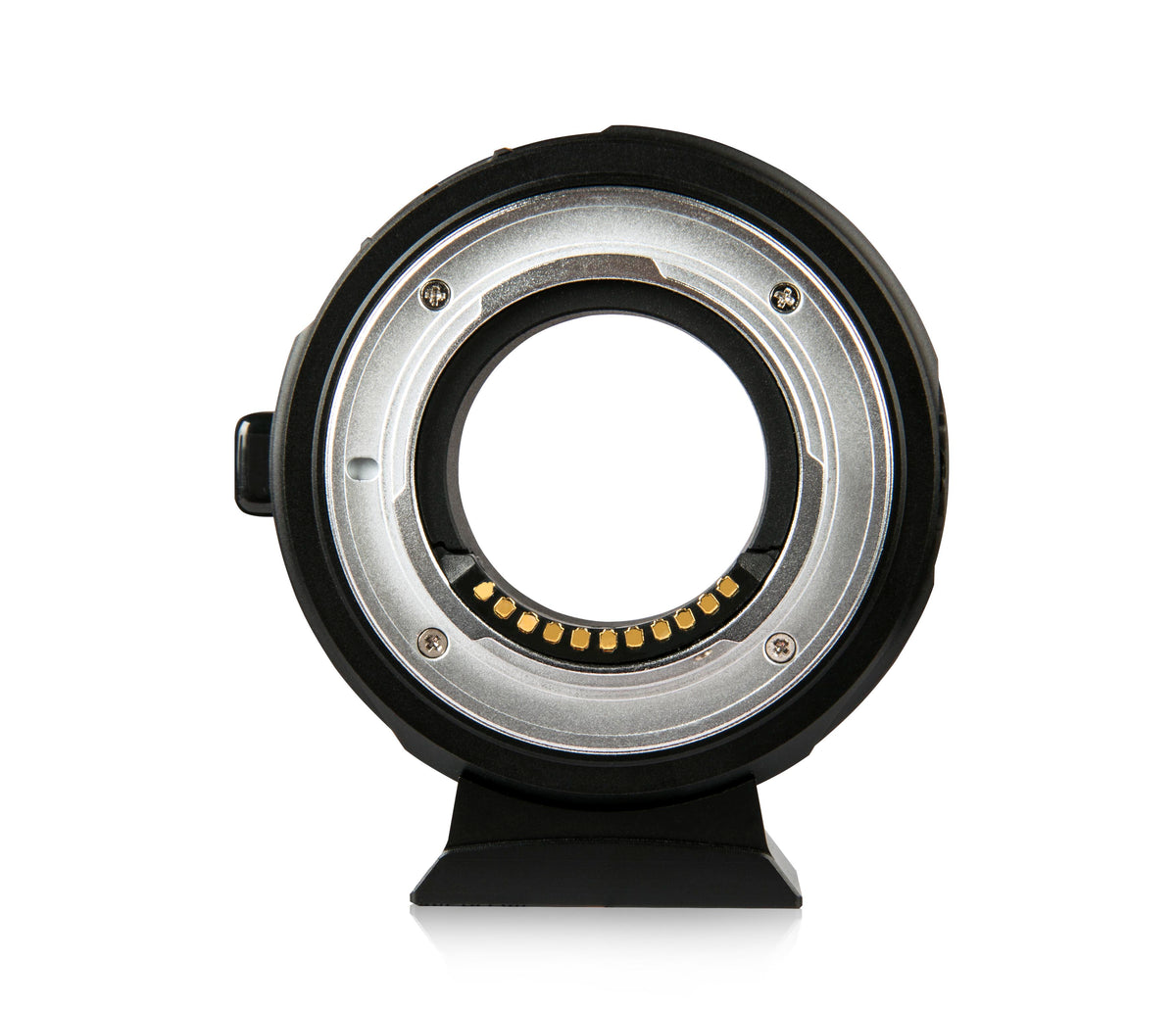Viltrox EF-M1 adapter, rear view of the Micro Four Thirds mount