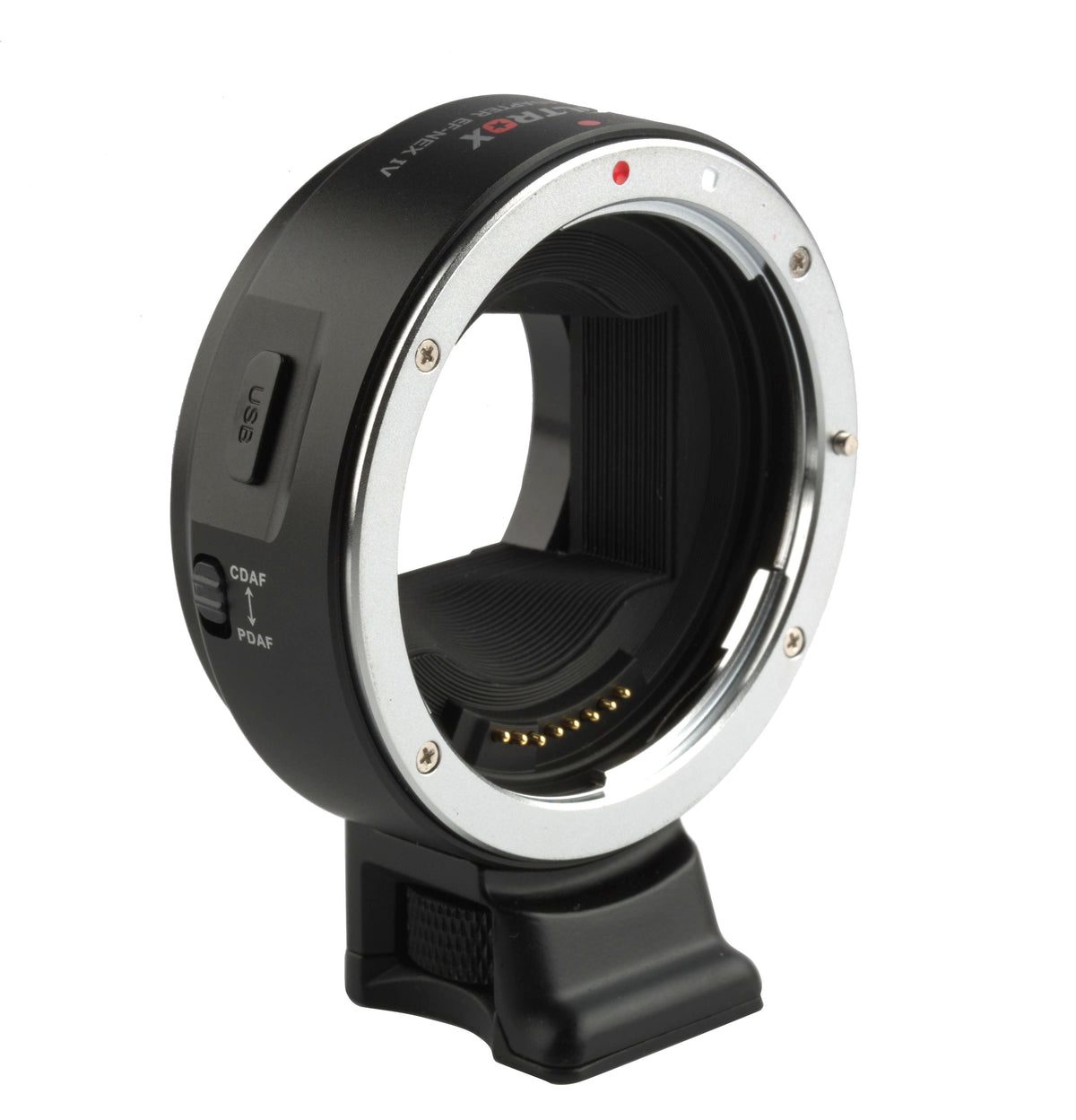 Viltrox EF-NEX IV Canon EF to Sony E autofocus adapter with tripod foot
