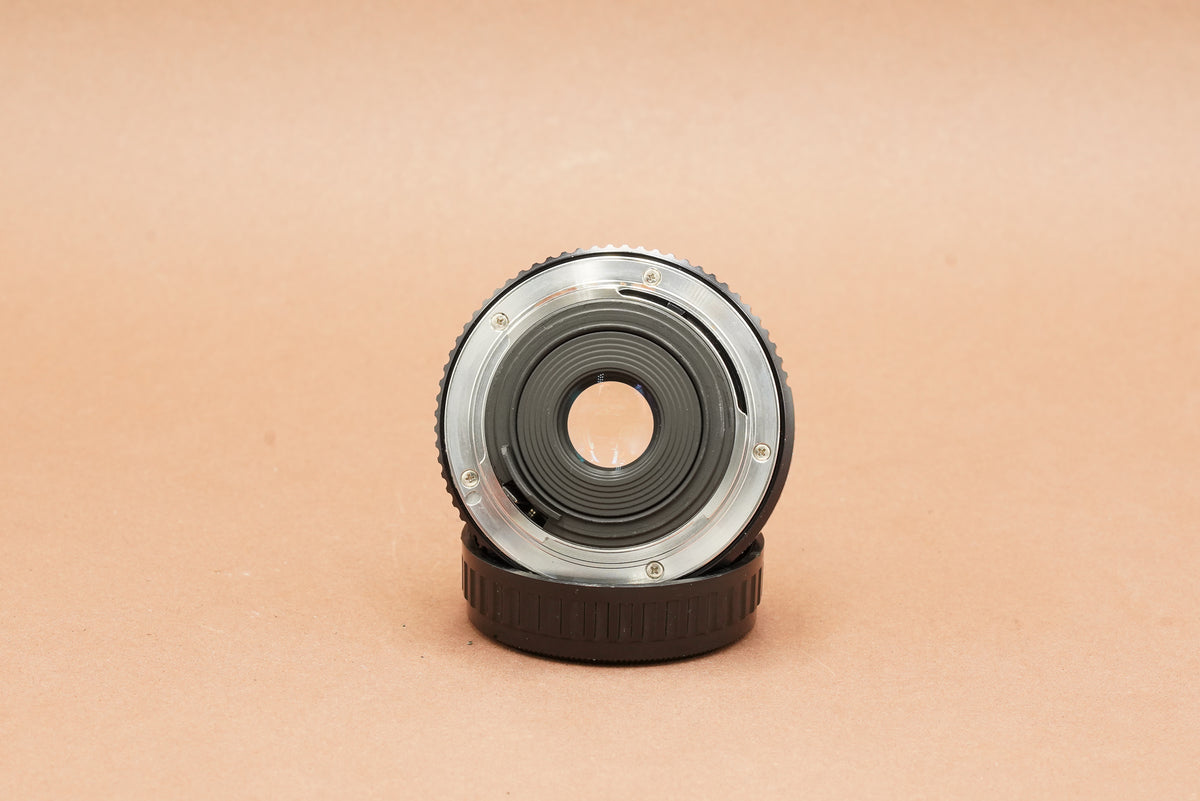 SMC Pentax-M 28mm f/2.8, rear Pentax K mount view