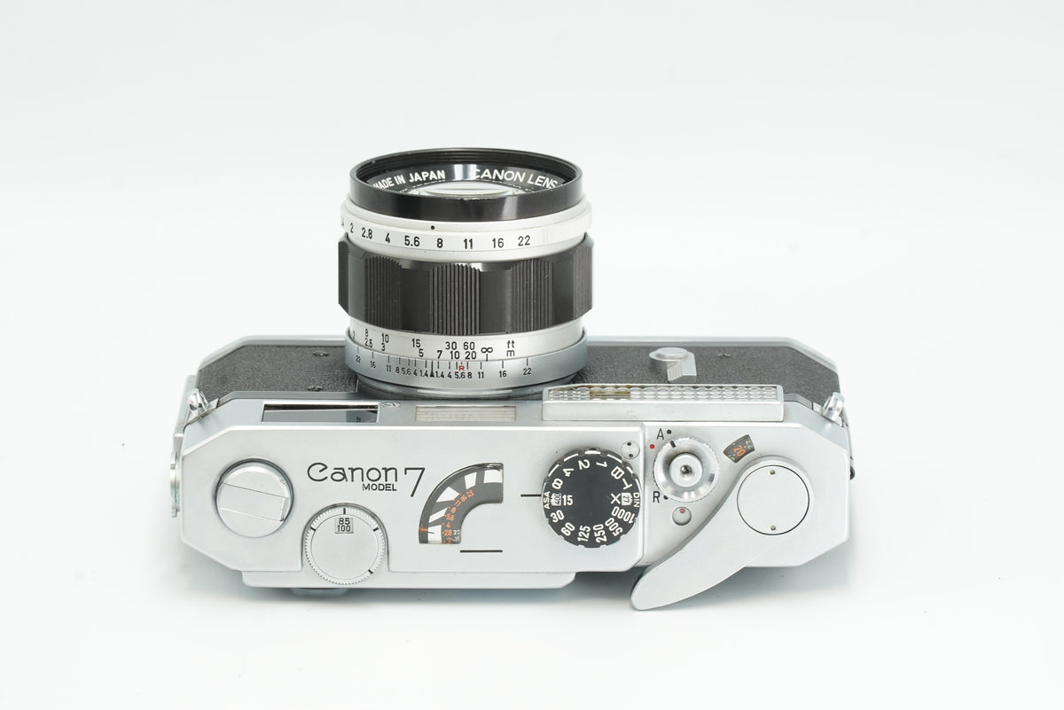 Canon 7 rangefinder with case