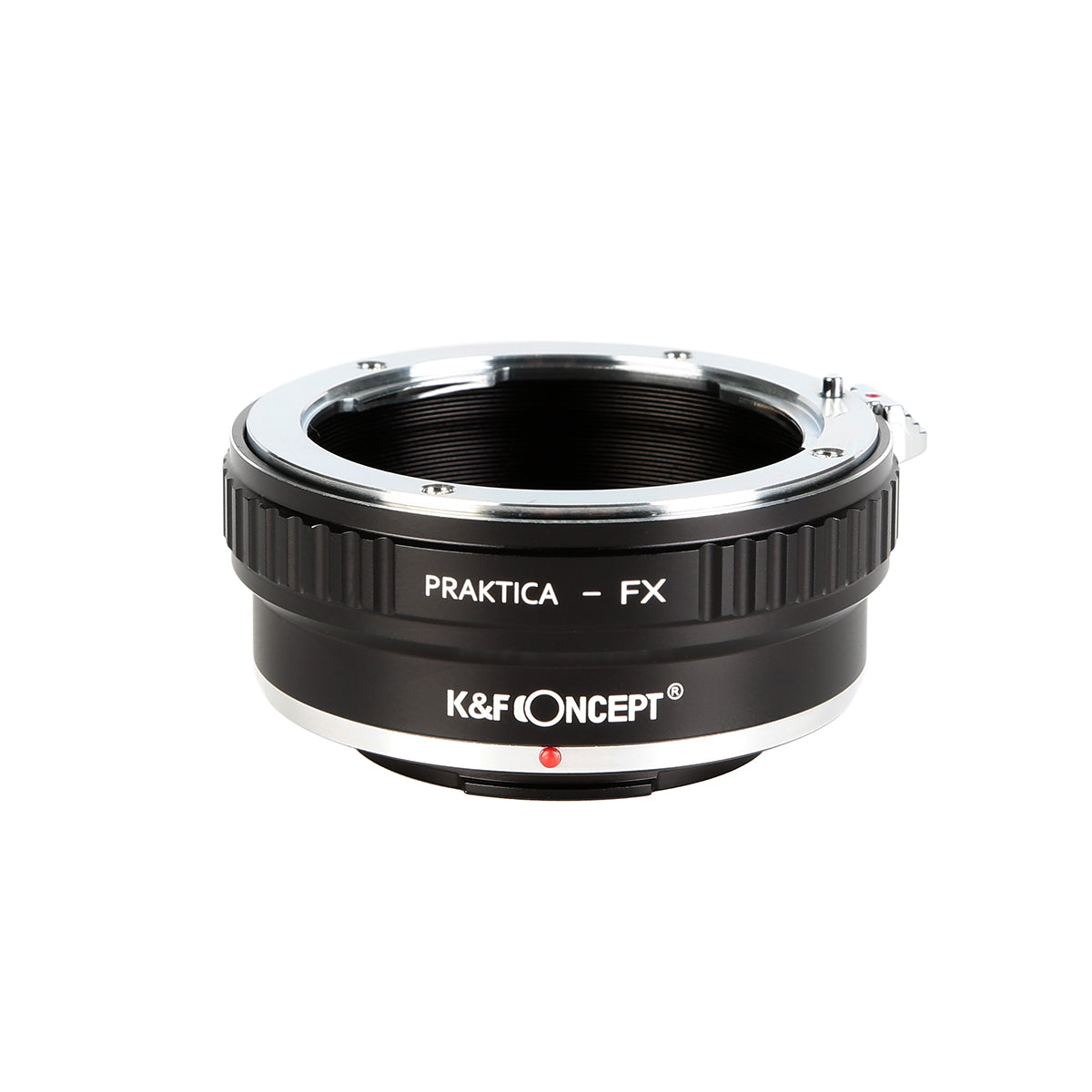 K&F Concept Praktica to FX adapter, front view