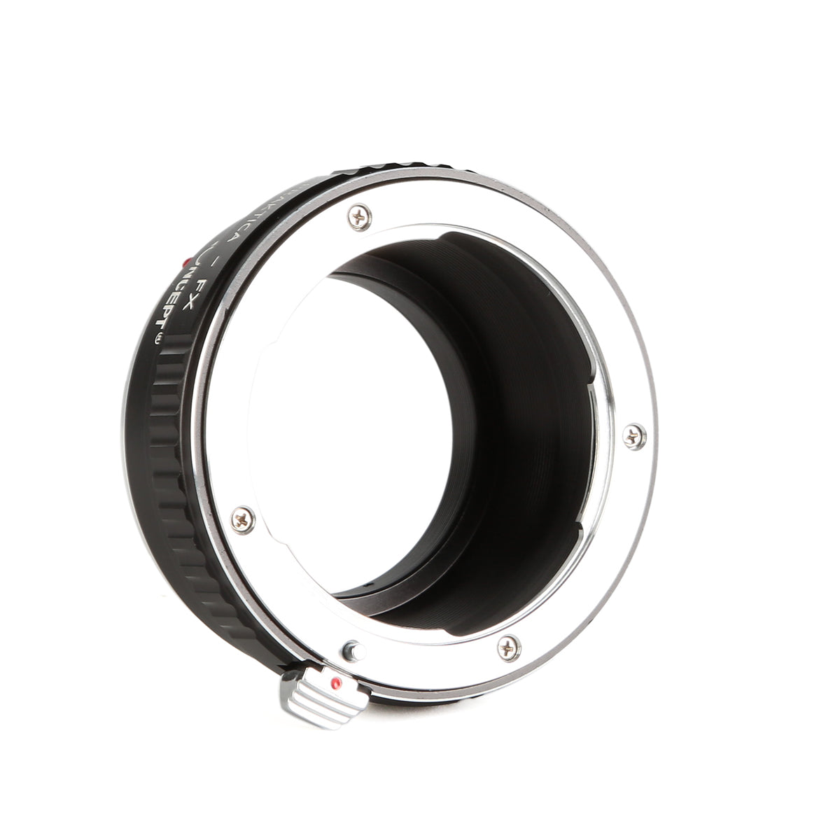 K&F Concept Praktica to FX adapter, Praktica lens side with release lever