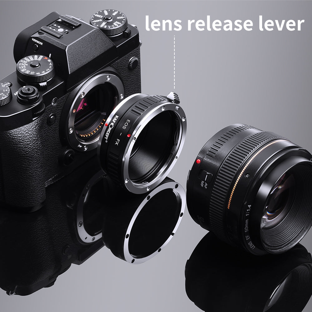 K&F CONCEPT Canon EOS EF Lens to Fuji X mount adapter
