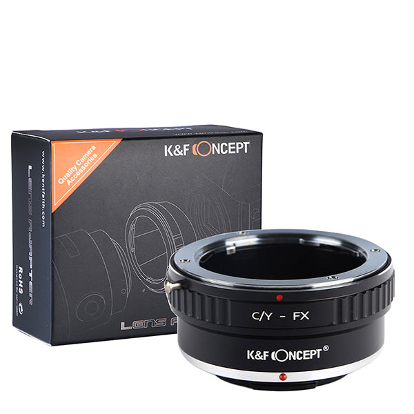K&F CONCEPT Contax Zeiss CY Lens to Fuji X mount adapter