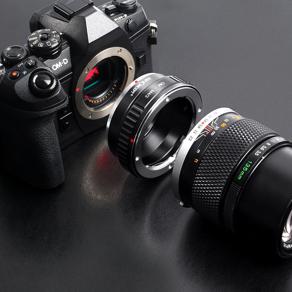 K&F CONCEPT Olympus OM Lens to M4/3 Micro Four Thirds mount adapter