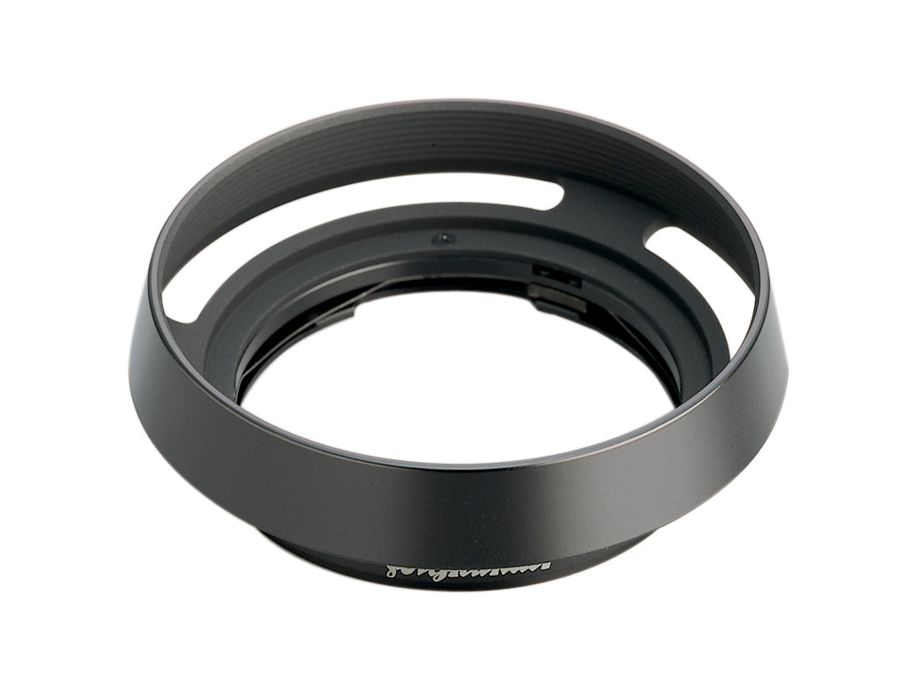 Voigtlander LH-6 vented metal lens hood in black