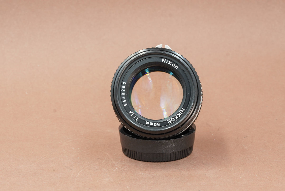 Nikkor 50mm f/1.4 Ai front element and name ring