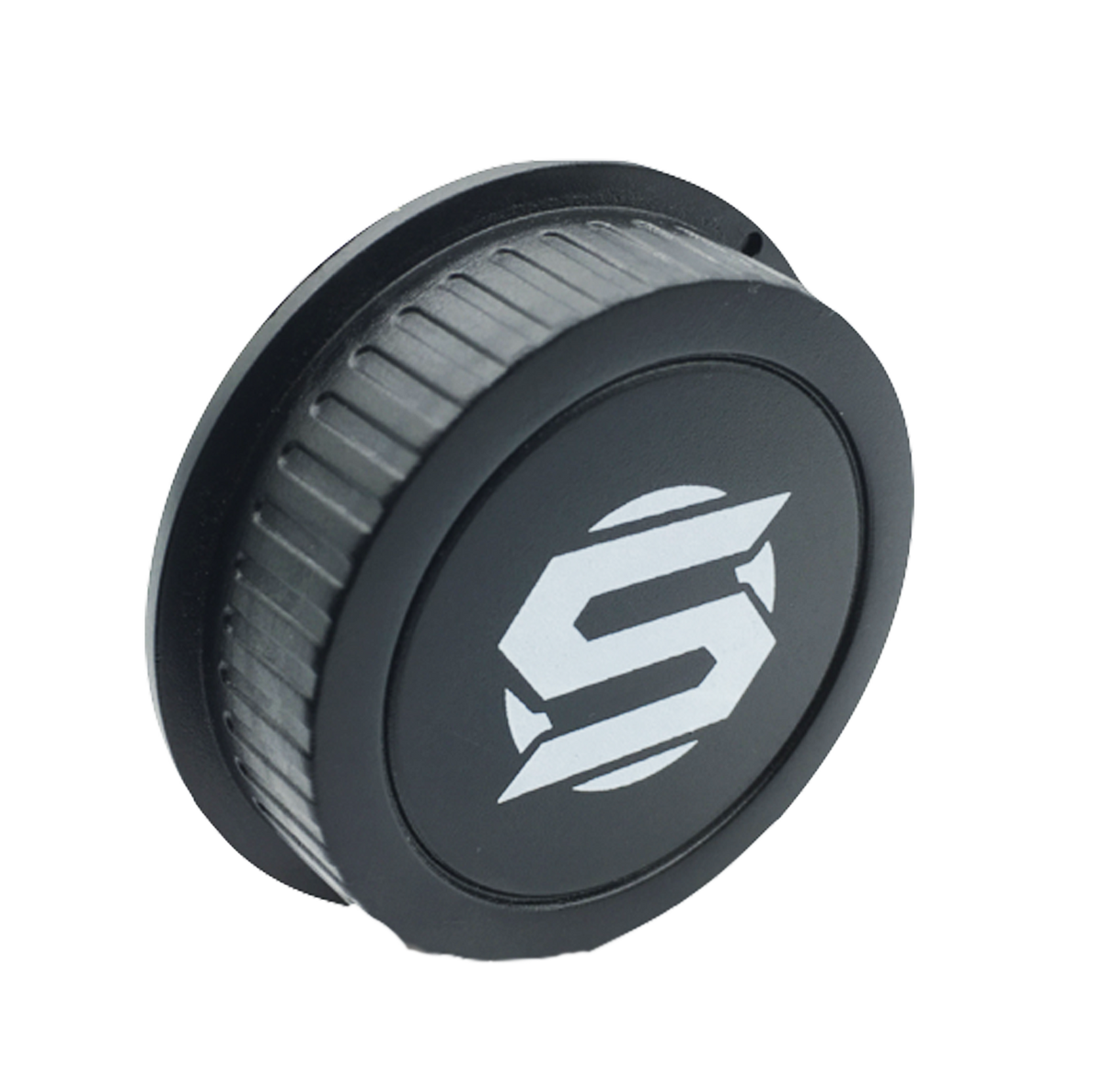 SIMMOD-branded Canon EF rear lens cap in black